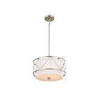 Kichler 52074SN Satin Nickel Semi Flush Mount