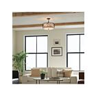 Kichler 52075BK 3-Lights Black Pendant