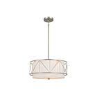 Kichler 52075SN Satin Nickel Semi Flush Mount