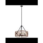 Kichler 52077PAL 6-Lights Palm 60W 1-Tier Chandelier