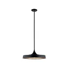 Kichler 52096BK 1-Light Black 150W Pendant