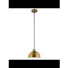 Kichler 52152NBR 1-Light Natural Brass 100W Pendant