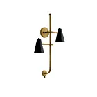 Kichler 52174BK 2-Lights Black 75W Wall Sconce