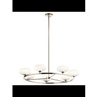 Kichler 52225PN 7-Lights Polished Nickel 50W 2-Tier Chandelier