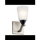 Kichler 52237NI 1-Light Brushed Nickel 75W Wall Sconce
