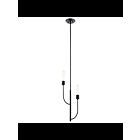 Kichler 52258BK 2-Lights Black 75W Pendant