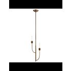 Kichler 52258SB 2-Lights Satin Bronze 75W Pendant