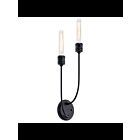 Kichler 52259BK 2-Lights Black 75W Wall Sconce