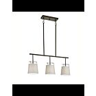 Kichler 52263OZ 3-Lights Olde Bronze 75W Linear Chandelier