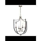 Kichler 52279NI 4-Lights Brushed Nickel 60W Foyer Chandelier