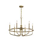 Kichler 52304CLZ 6-Lights Classic Bronze 60W 1-Tier Chandelier