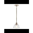 Kichler 52405PN 1-Light Polished Nickel 75W Mini Pendant