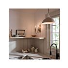 Kichler Fira 52476GRG Greige 1 Light 100W Pendant