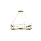 Kichler 52490BNB 6-Lights Brushed Natural Brass 360W Chandelier