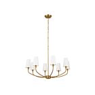 Kichler 52509BNB 8-Lights Brushed Natural Brass 480W Chandelier