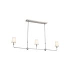 Kichler 52519PN 3-Lights Polished Nickel 75W Chandelier