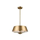 Kichler 52542BNB 3-Lights Brushed Natural Brass 180W Flush Mount