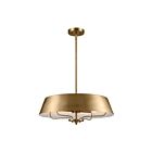 Kichler 52543BNB 4-Lights Brushed Natural Brass 240W Flush Mount
