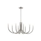 Kichler 52553PN 8-Lights Polished Nickel 480W Chandelier