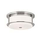 Kichler 52595PN 2-Lights Polished Nickel 120W Flush Mount
