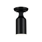 Kichler 52598BK 1-Light Black 60W Semi Flush Mount