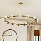 Kichler 52644CPZ Palta 15-Lights 900W Champagne Bronze Chandelier