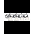 Kichler 5338CHS 4-Lights Chrome 100W Vanity Light