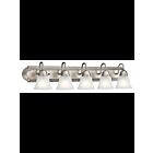 Kichler 5339NIS 5-Lights Brushed Nickel 100W Vanity Light