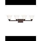 Kichler 5391OZL18 4-Lights Olde Bronze 10W LED Vanity Light