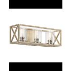 Kichler 55065DAW 3-Lights Distressed Antique White 75W Vanity Light