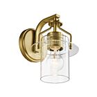 Kichler 55077NBR 1-Light Brushed Brass Wall Sconce 