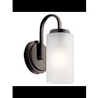 Kichler 55085OZ 1-Light Olde Bronze 75W Vanity Light