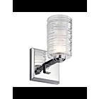 Kichler 55095CH 1-Light Chrome 50W Vanity Light