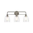 Kichler 55102NI 3-Lights Nickel Textured Wall Sconce 