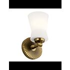 Kichler 55115BNB 1-Light Brushed Natural Brass 75W Vanity Light
