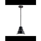 Kichler 59003BK 1-Light Black 100W Outdoor Pendant