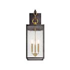 Kichler 59009WZC 3-Lights Weathered Zinc 180W Wall Light