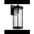 Kichler 59023BK 1-Light Black 100W Outdoor Wall Light