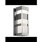 Kichler 59036BALED 1-Light Brushed Aluminum 16.8W LED Outdoor Wall Light