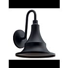 Kichler 59056BKT 1-Light Textured Black 150W Outdoor Wall Light