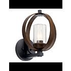 Kichler 59066AUB 1-Light Auburn Stained 75W Outdoor Wall Light