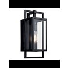 Kichler 59086BK 1-Light Black 100W Outdoor Wall Light