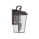Kichler Mathus 59121OZ 3-Lights Olde Bronze 180W Outdoor Wall Light