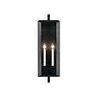 Kichler Kroft 59134BKT 2-Lights Textured Black 120W Outdoor Wall Light