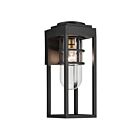 Kichler Hone 59138BKT 1-Light Textured Black 60W Outdoor Wall Light