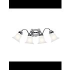 Kichler 6124CH 4-Lights Chrome 100W Vanity Light