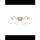 Kichler 6124NI 4-Lights Brushed Nickel 100W Vanity Light