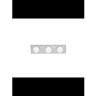 Kichler 623NI 3-Lights Brushed Nickel 60W Vanity Light