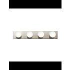 Kichler 624NI 4-Lights Brushed Nickel 60W Vanity Light