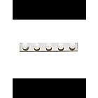 Kichler 625CH 5-Lights Chrome 60W Vanity Light